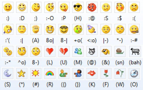 kissing emoticons for msn