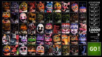 Ranking UCN Characters by Difficulty - Tier List (FNAF) 