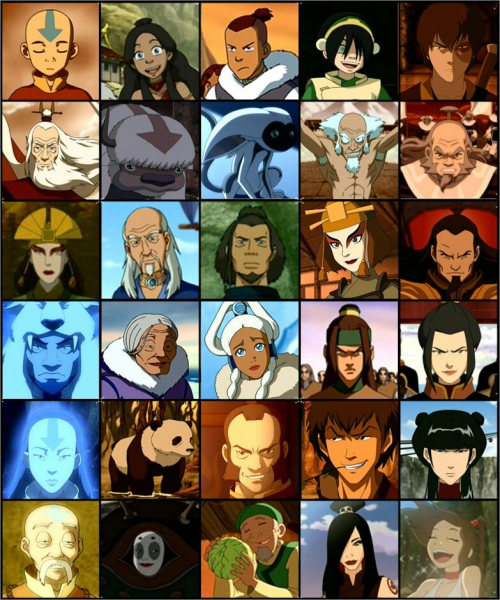 Avatar The Last Airbender Characters Names 4244