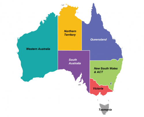 Create a Australian States Tier List - TierMaker