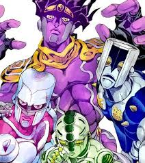 ALL STANDS IN DIAMOND IS UNBREAKABLE 