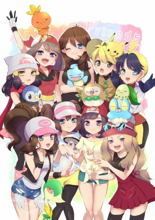 pokemon female main characters