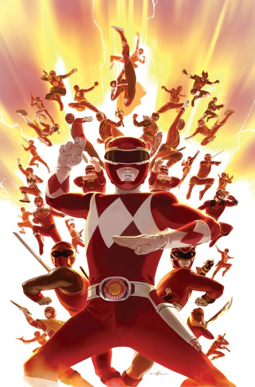 giant red power ranger