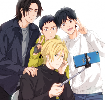 Banana Fish Especially Illustrated Ash Lynx Birthday Ver. Colored Paper ( Anime Toy) - HobbySearch Anime Goods Store