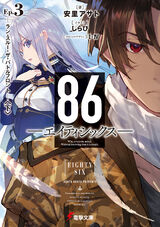 TIER LIST  MELHORES VOLUMES DE 86 EIGHTY SIX (NOVEL) 