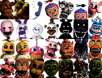 fnaf tier list based on how scary the are