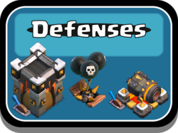 clash of clans new defenses