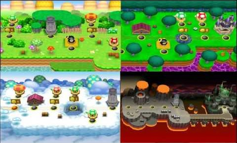 New super mario bros ds deals worlds