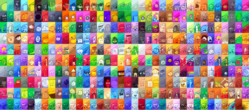 all bfdi characters 