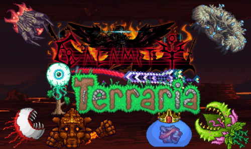 r/Terraria 🌳 on X: I drew mini versions of every boss (Calamity included  because it's a lifestyle)    / X