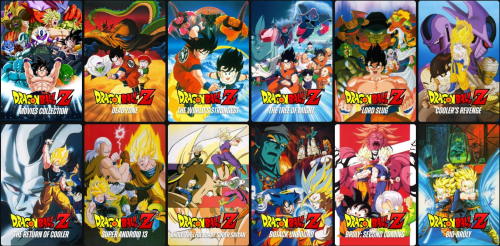 Create a All Dragon Ball Z & Super Movies Tier List - TierMaker
