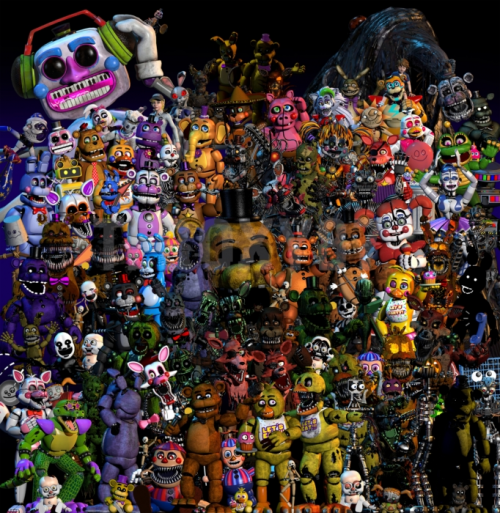 Create a All Fnaf Animatronics Tier List - TierMaker