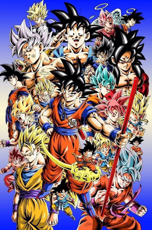 Create a All Goku Forms Tier List - TierMaker