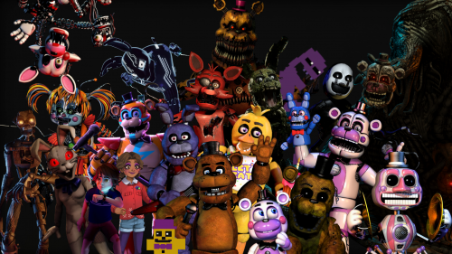 Create a All Mainline FNaF Characters (Ruin Included) Tier List - TierMaker