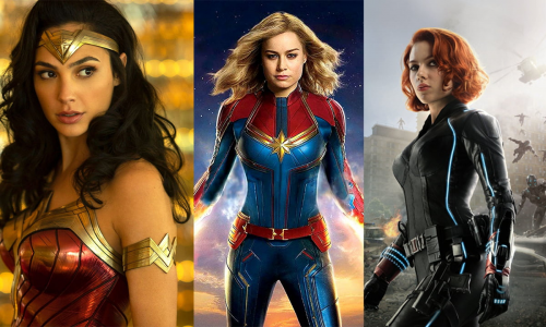 Create a All Marvel & DC Superheroines movies, tv and animated series ...