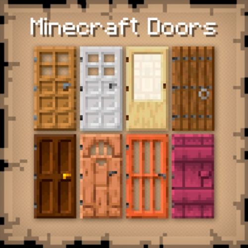 my minecraft DOOR TIER LIST! #minecraft #tuxbowdie #doors