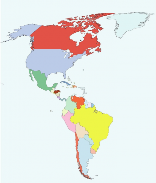 American Countries Tier List (community Rankings) - Tiermaker