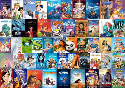 Create a Animated Movies Tier List - TierMaker