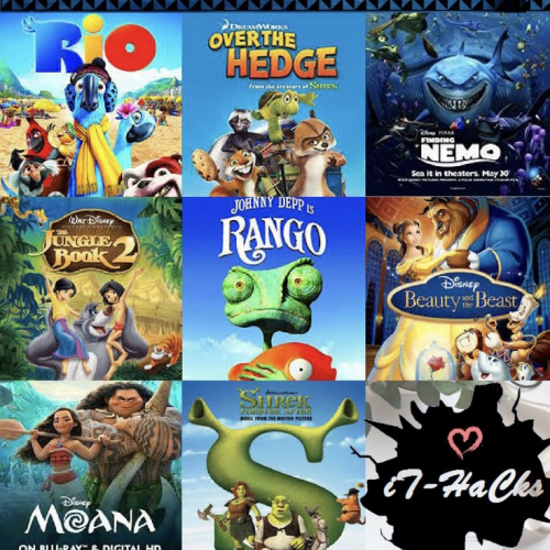 Create a Animated Movies Tier List - TierMaker