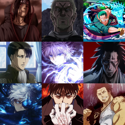 Create a Anime Side Character Tier List - TierMaker