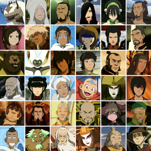 Create a ATLA Characters Tier List - TierMaker