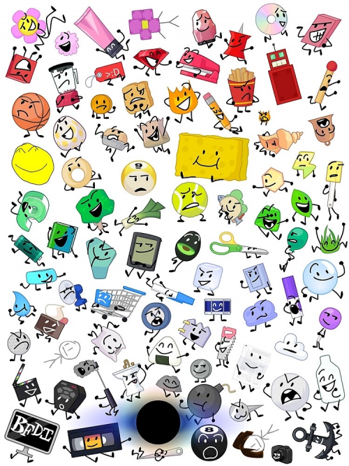 all bfdi characters 