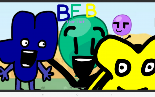 Create a Battle for BFDI Maker Tier List - TierMaker