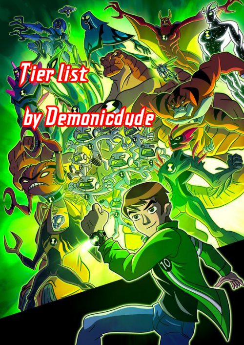 My Ben 10 Reboot Tier List