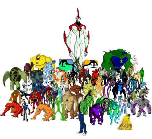 ben 10 all aliens