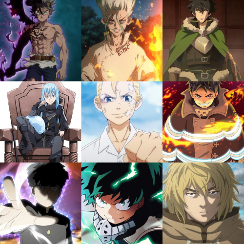 Create a new gen animanga Tier List - TierMaker