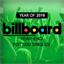 BILLBOARD YEAR END HOT 100 SINGLES OF 2016 visual data 8