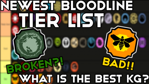 BLOODLINE TIER-LIST