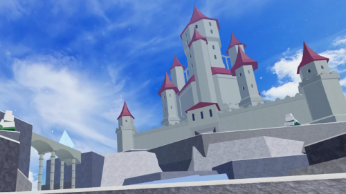 Castle of the Sea in Roblox Blox Fruits