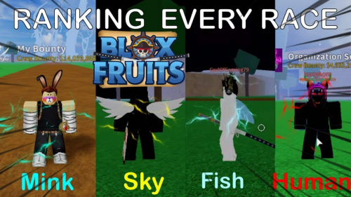 My ranking of Blox Fruits