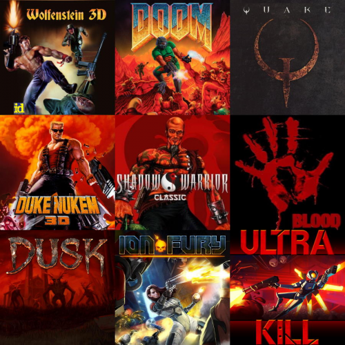 Create A Boomer Shooters / Retro FPS Games (4.0) Tier List - TierMaker