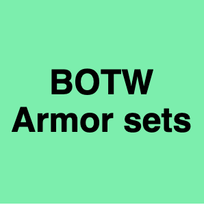 BOTW Armor sets Tier List (Community Rankings) - TierMaker