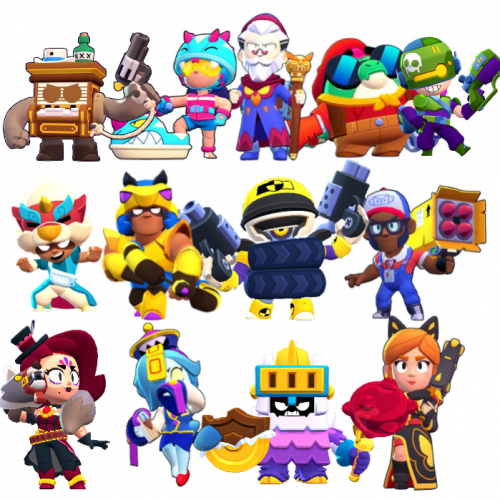 Create A Brawl Stars Power League Skin (Season 17) Tier List - TierMaker