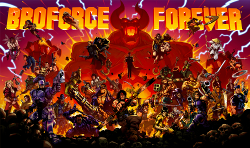 Introducing the Expendabros: Broforce's free Expendables 3 expansion