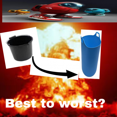 Buckets and containers ranker (+30 containers!) Tier List