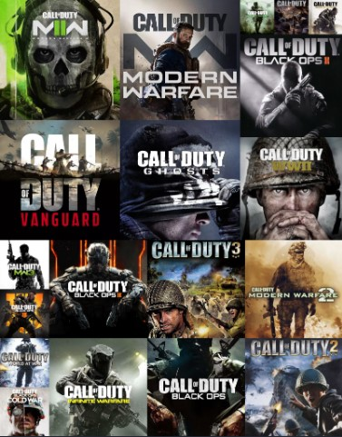 Create a Call of duty games (2022) Tier List - TierMaker