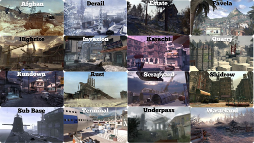 Create a Call of Duty Modern Warfare III (2023) maps Tier List - TierMaker