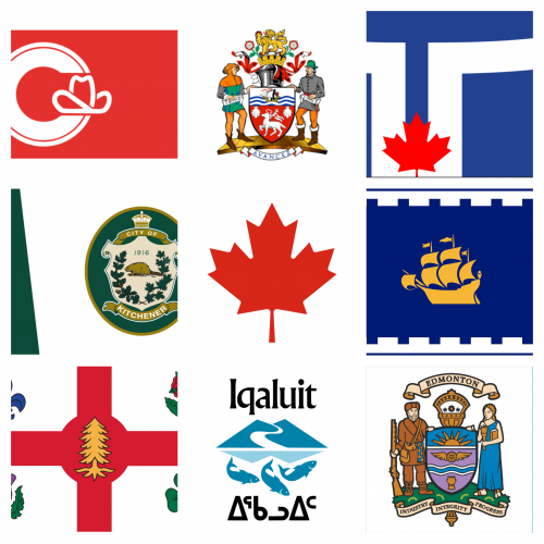 Canadian City Flags Tier List (Community Rankings) - TierMaker