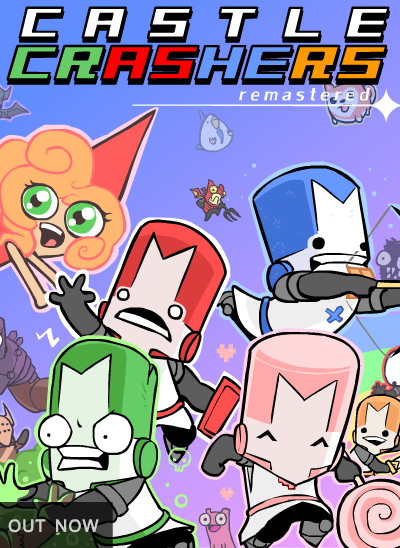 Castle crashers xbox. Castle Crashers Remastered ps4. Диск на пс3 Кастл крашерс. Castle Crashers Remastered ps4 геймплей. Диск игра на плейстейшен 4 Кастл крашерс.