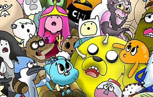 adventure time and regular show