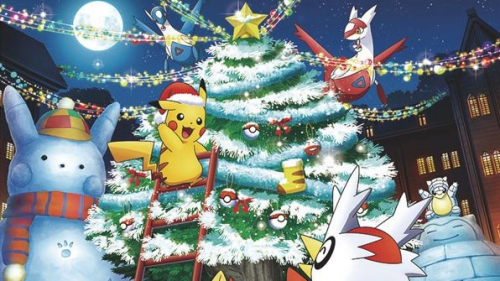 christmas pokemon wallpaper