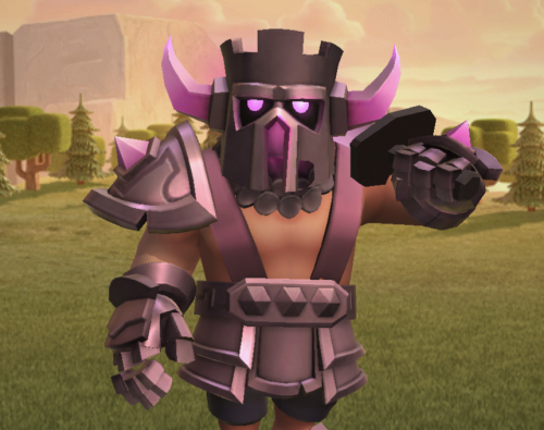 clash of clans new hero skin