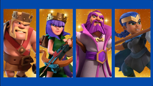 clash of clans characters