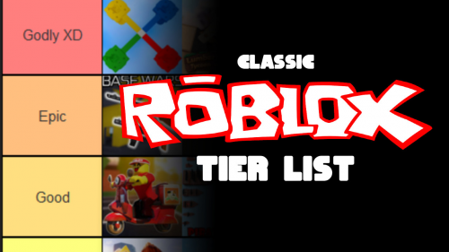 Roblox Games Tier List Templates - TierMaker