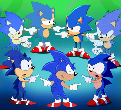 Classic Sonic designs, themes, templates and downloadable graphic