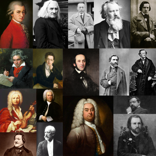 Create a Classical composers Tier List - TierMaker